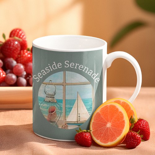 Coastal Melody Seaside Serenade Coffee Mug