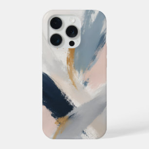 Coastal Mist Abstract iPhone 15 Pro Case