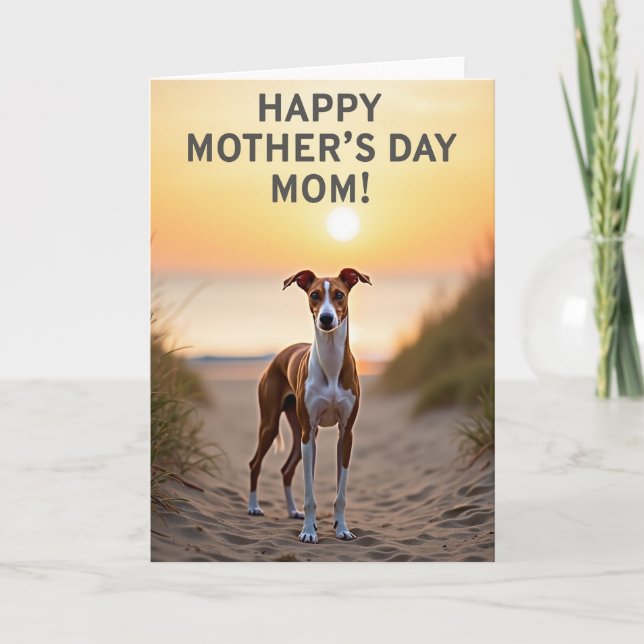 Coastal Mother Illustration Card (Front)