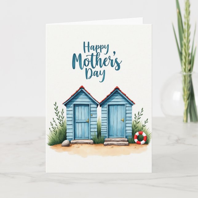 Coastal Mothers Day Card (Front)