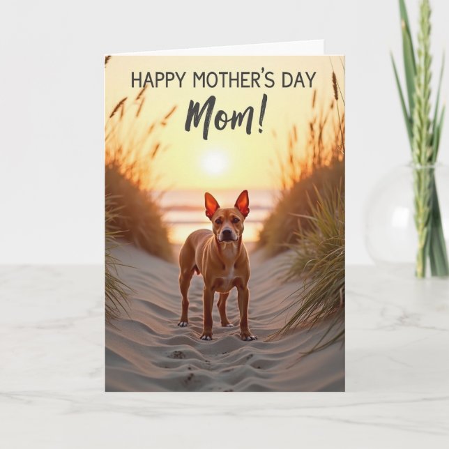 Coastal Mothers Day Scene Card (Front)