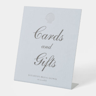 Coastal Nautical Bridal Shower Cards Gifts Sign