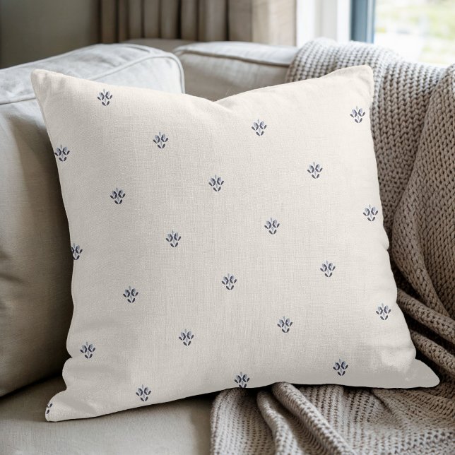 Coastal Nautical Pattern Throw Pillow (Creator Uploaded)