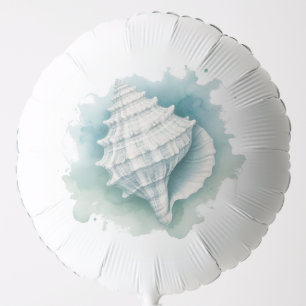 Coastal/Nautical seashell  Balloon