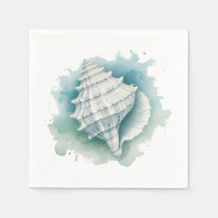 Coastal/Nautical seashell Napkins