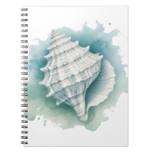 Coastal/Nautical seashell  Notebook