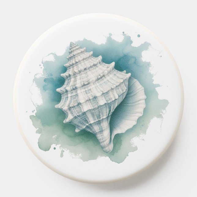 Coastal/Nautical seashell  PopSocket (Popsocket)