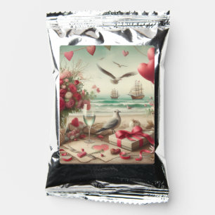 Coastal/Nautical Valentine's day  Coffee Drink Mix