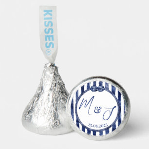 Coastal Nautical Wedding Hershey®'s Kisses®