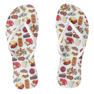 Coastal New England Foods Northeast America USA Flip Flops