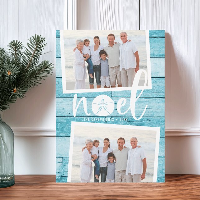 Coastal Noel | Holiday Photo Card (Creator Uploaded)