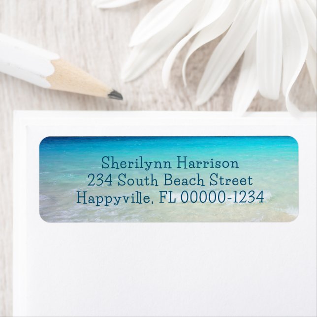 Coastal Ocean Living Return Address Label (Insitu)