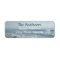 Coastal Ocean Waves Photographic Return Address