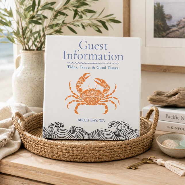 Coastal Orange Crab Guest Information Binder (Creator Uploaded)