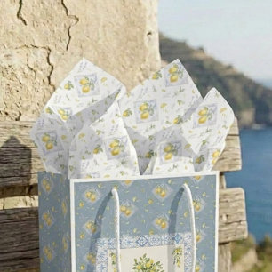 Coastal Orchard Amalfi Studio Botanical Lemon Tissue Paper