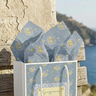 Coastal Orchard Amalfi Studio Breezy Azure Tissue Paper