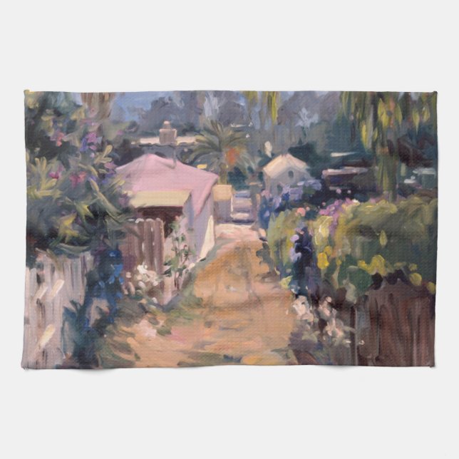 Coastal Pathway Kitchen Towel (Horizontal)