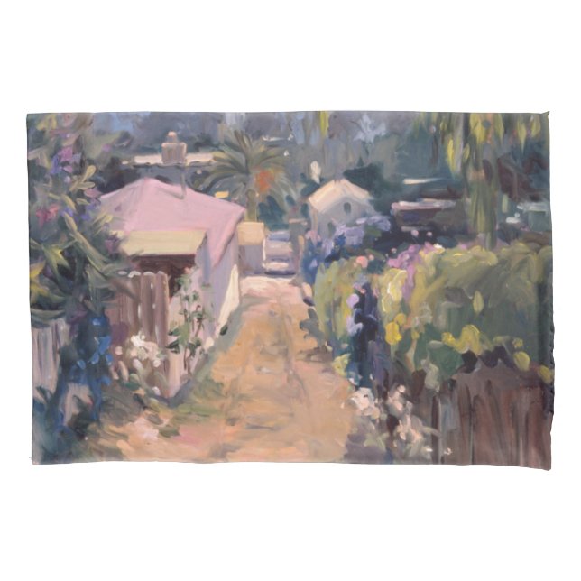 Coastal Pathway Pillow Case (Front-Left)