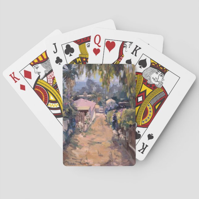 Coastal Pathway Poker Cards (Back)
