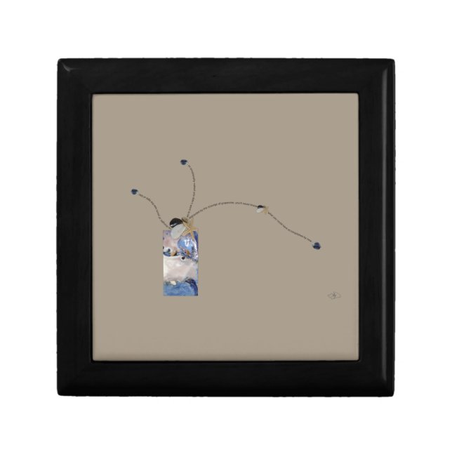 Coastal poem for Christmas, Holidays, Birthdays Gift Box (Front)