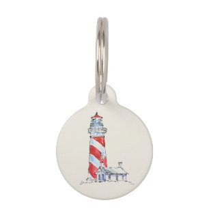Coastal Quote Take Time To Coast Through Life Pet ID Tag