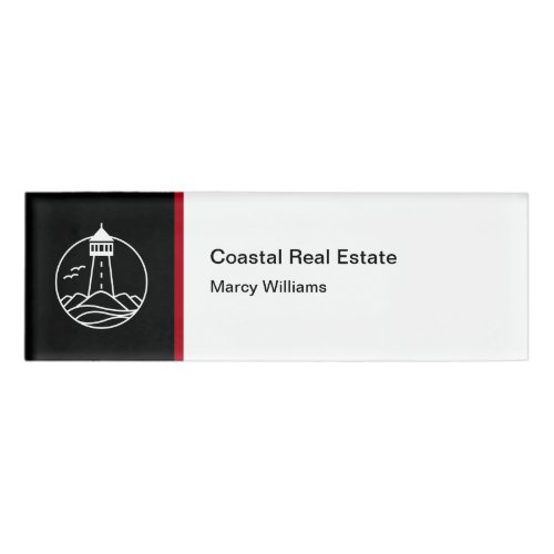 Coastal Real Estate Realtor Staff Name Tags