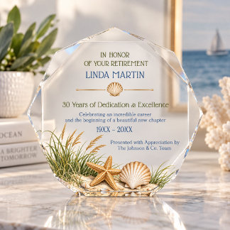 Coastal Retirement Career Appreciation Award