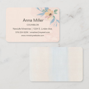 Coastal Rose Counseling Ministry Business Card