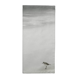 Coastal Sandpiper on the Beach Cloth Napkin