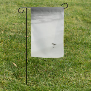 Coastal Sandpiper on the Beach Garden Flag