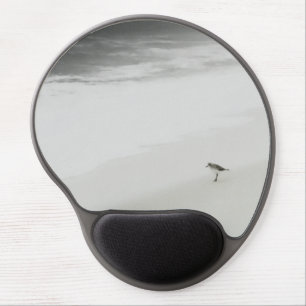Coastal Sandpiper on the Beach Gel Mouse Pad