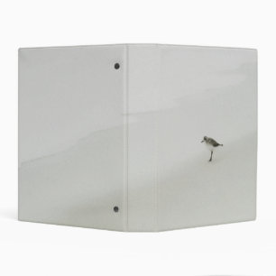 Coastal Sandpiper on the Beach Mini Binder