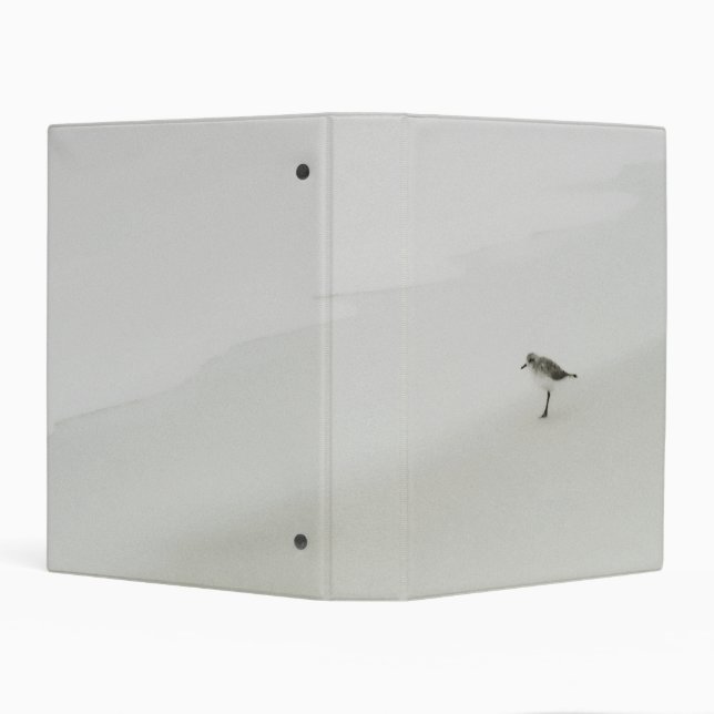 Coastal Sandpiper on the Beach Mini Binder (Background)