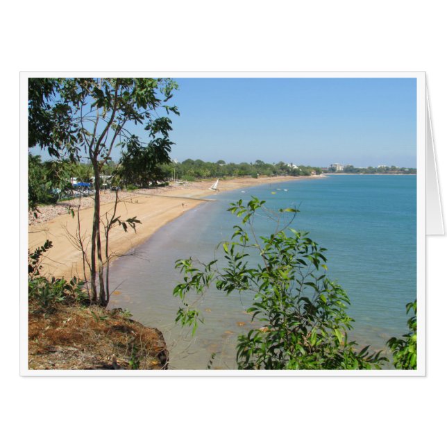 coastal scene oversized card (Front Horizontal)