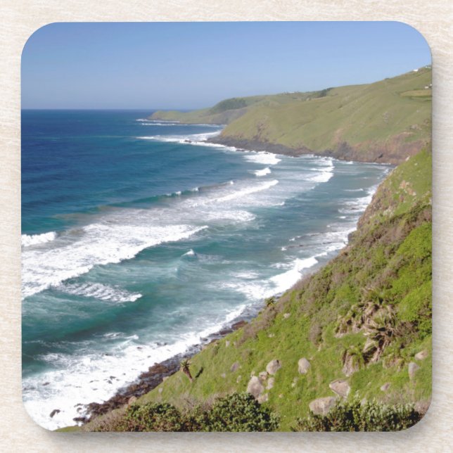 Coastal Scenery Coffee Bay Drink Coaster (Front)