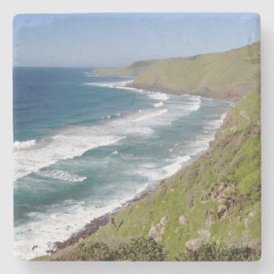 Coastal Scenery Coffee Bay Stone Coaster