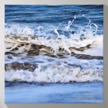 Coastal Seafoam Fine Art Print