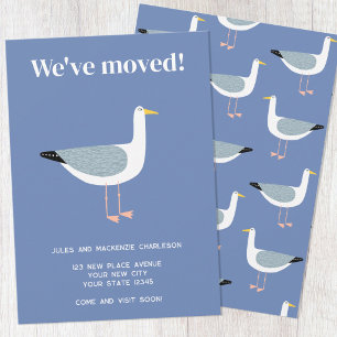 Coastal Seagull Moving New Home Announcement