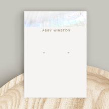 Coastal Seashell Earring Display Holder