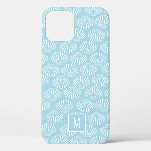 Coastal Seashell Pattern Case-Mate iPhone Case (Back)