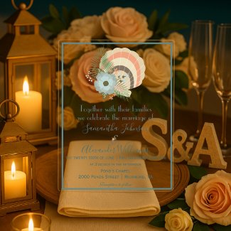 Coastal Seashell Wedding