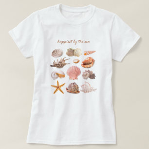Coastal Seashells Aesthetic T-Shirt