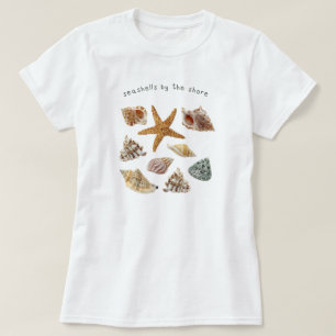 Coastal Seashells Aesthetic T-Shirt