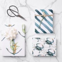Coastal Seaside Nautical Delights Pattern