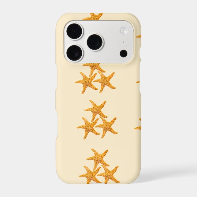 Coastal Seastars Iphone Case (Back)