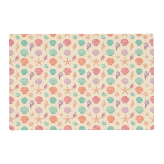 Coastal Shell Pattern Placemat (Front)