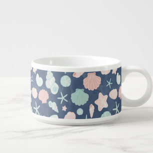 Coastal Shells Beach & Ocean Design Bowl
