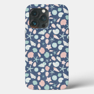 Coastal Shells Beach & Ocean Design iPhone 13 Pro Case