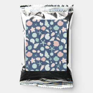 Coastal Shells Beach & Ocean Design Coffee Drink Mix