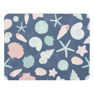 Coastal Shells Beach & Ocean Design Door Sign